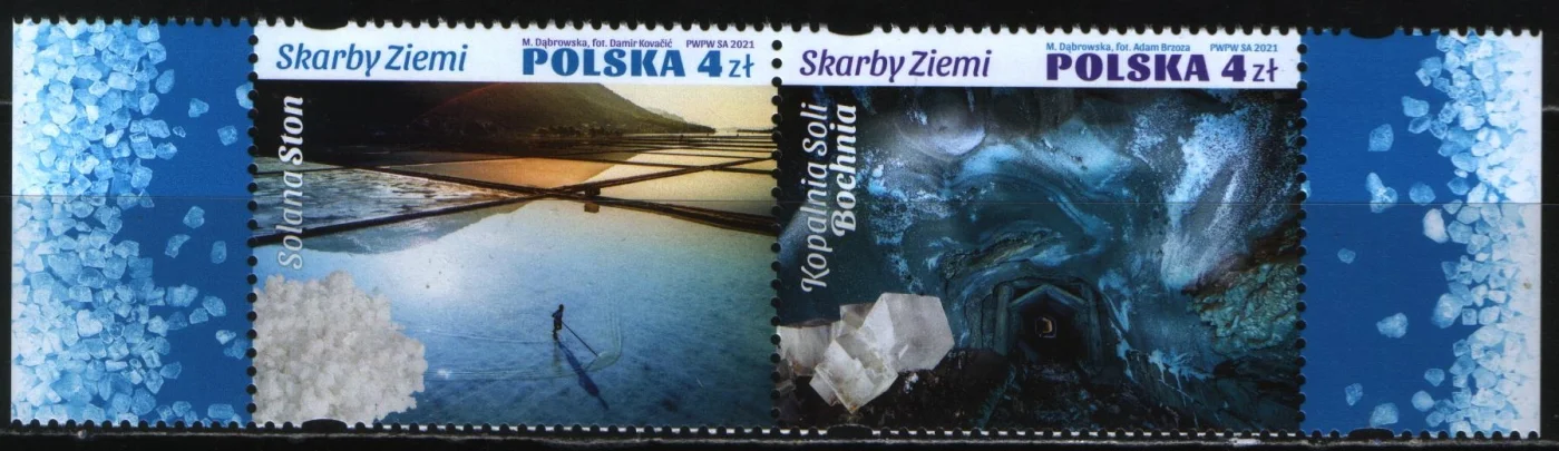 Польша - Сокровища Земли. Добыча соли. Совместно с Хорватией(2021).