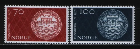 Норвегия - 1100-летие Тёнсберга(1971).