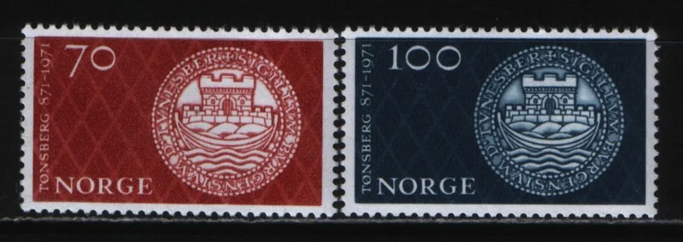 Норвегия - 1100-летие Тёнсберга(1971).