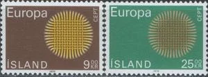 Исландия - Европа 1970.
