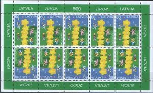 Латвия - Европа 2000(мл).
