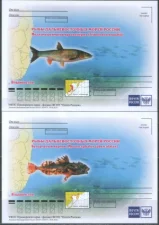 Россия - Рыбы Дальневосточных морей России. 4 ПК. 2018(8).