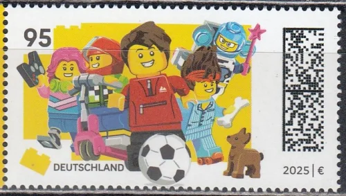 Германия - Международный день почтовой марки — Lego(2025).