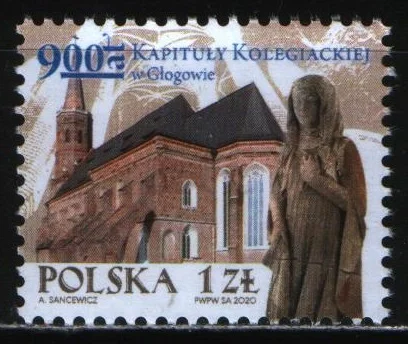 Польша - 900 лет коллегиальному капитулу в Глогуве(2020).