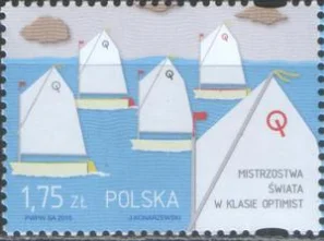 Польша - ЧМ по парусным гонкам в классе "Оптимист"(2015).