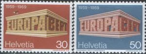 Швейцария - Европа 1969.