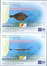Россия - Рыбы Дальневосточных морей России. 4 ПК. 2019(3).