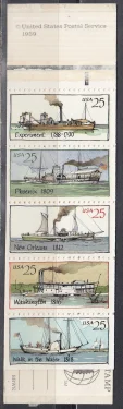 США - Пароходы. Буклет(1989).