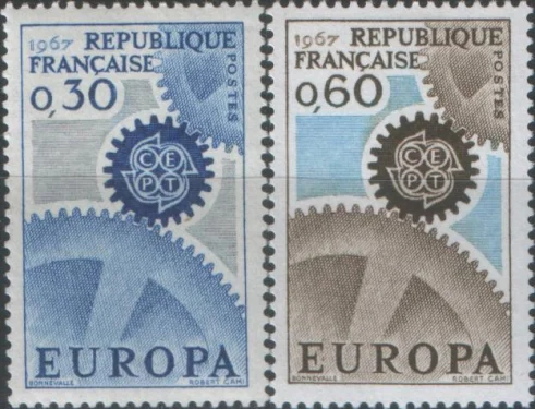 Франция - Европа 1967.