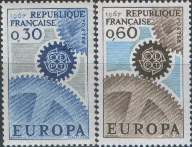 Франция - Европа 1967.