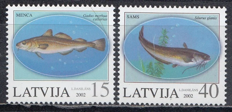 Латвия - Рыбы(2002).
