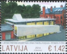 Латвия - Латвийская академия художеств(2014).