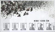 Дания - 1300 лет г. Рибе(блок, 2010).