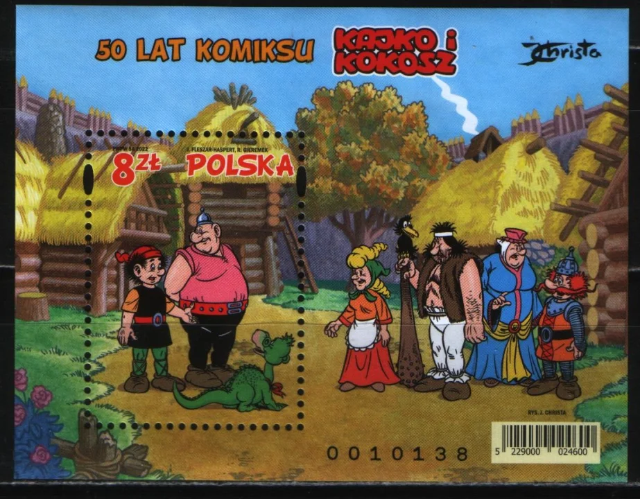 Польша - 50 лет комиксам Кайко и Кокоша(2022).