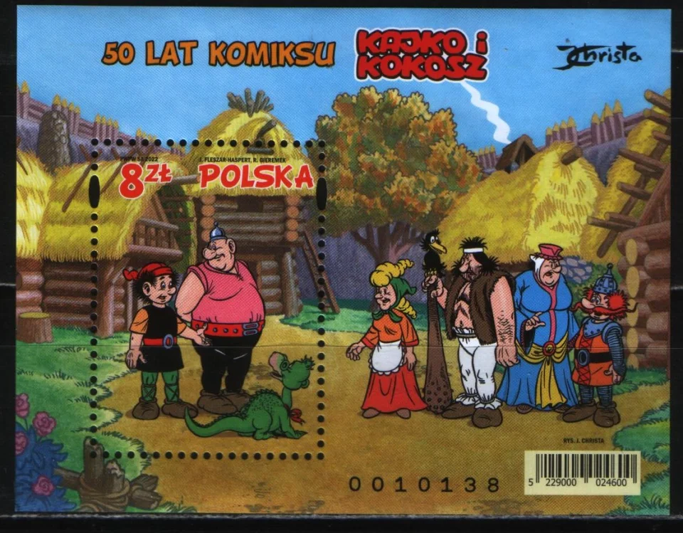 Польша - 50 лет комиксам Кайко и Кокоша(2022).