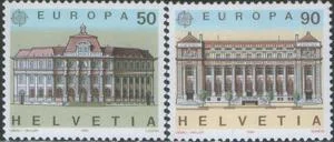 Швейцария - Европа 1990.