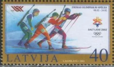 Латвия - ЗОИ 2002.