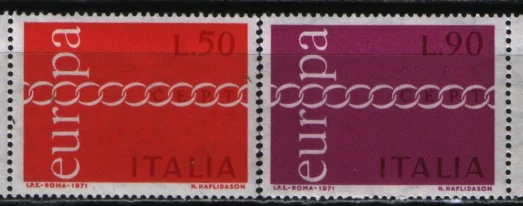 Италия - Европа 1971.