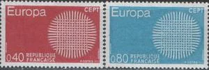 Франция - Европа 1970.