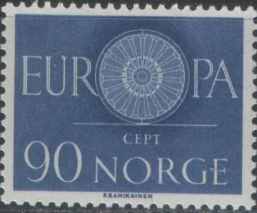 Норвегия - Европа 1960.