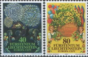 Лихтенштейн - Европа 1981.