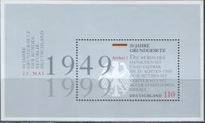 Германия - 50 лет основного закона(1999).