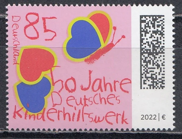 Германия - 50-летие Организации помощи детям(2022).