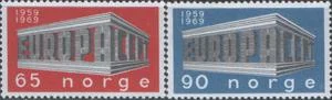Норвегия - Европа 1969.