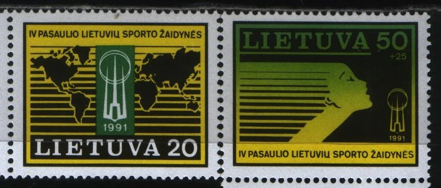 Литва - IV Всемирные игры литовцев(1991).
