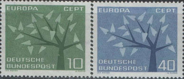 Германия - Европа 1962.