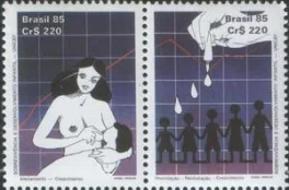 Бразилия - Программа ЮНИСЕФ(1985).