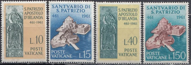 Ватикан - Святой Патрик(1961).