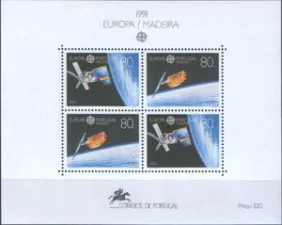 Португалия(Мадейра) - Европа 1991(блок).