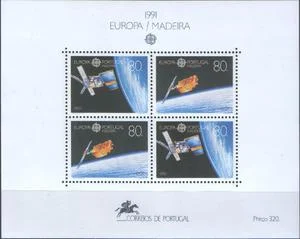 Португалия(Мадейра) - Европа 1991(блок).