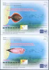 Россия - Рыбы Дальневосточных морей России. 4 ПК. 2019(9).