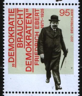 Германия - Политик Фридрих Эберт(2021).