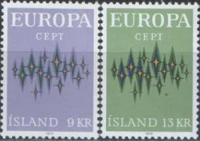 Исландия - Европа 1972.