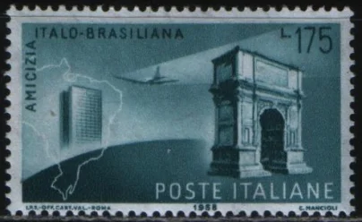 Италия - Итало-Бразильская дружба(1958).