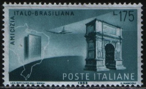 Италия - Итало-Бразильская дружба(1958).
