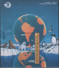 Чили - Фауна Арктики и Антарктиды(1989).