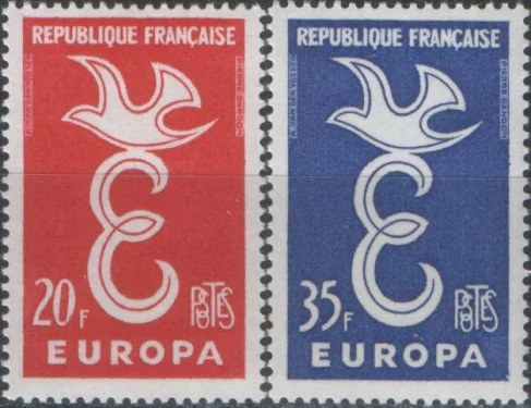 Франция - Европа 1958.