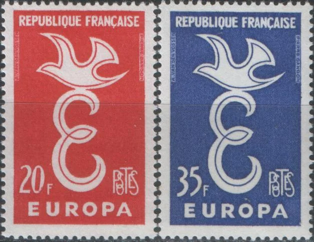 Франция - Европа 1958.
