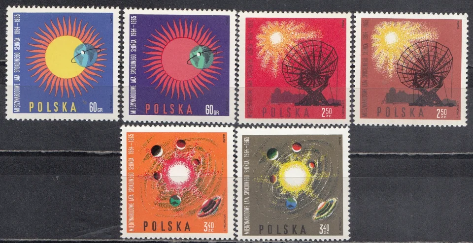 Польша - Международный год тихого солнца (IQSY)(1965).