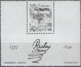 Польша - Живопись. Рубенс(чернодрук, 1977).