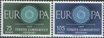 Турция - Европа 1960.