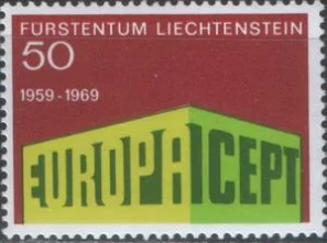 Лихтенштейн - Европа 1969.