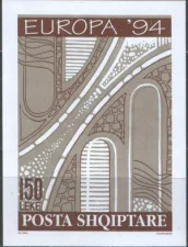 Албания - Европа 1994(бл).