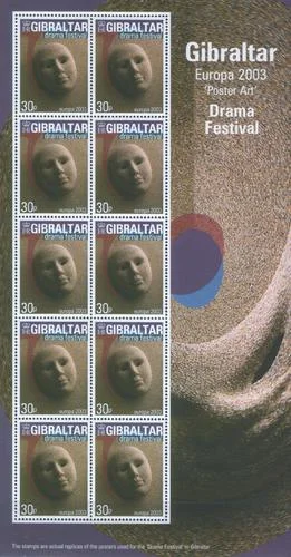 Гибралтар - Европа 2003(4мл).