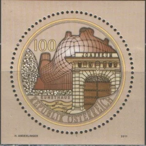 Австрия - 200 лет г. Грац. Здание музея(2011).