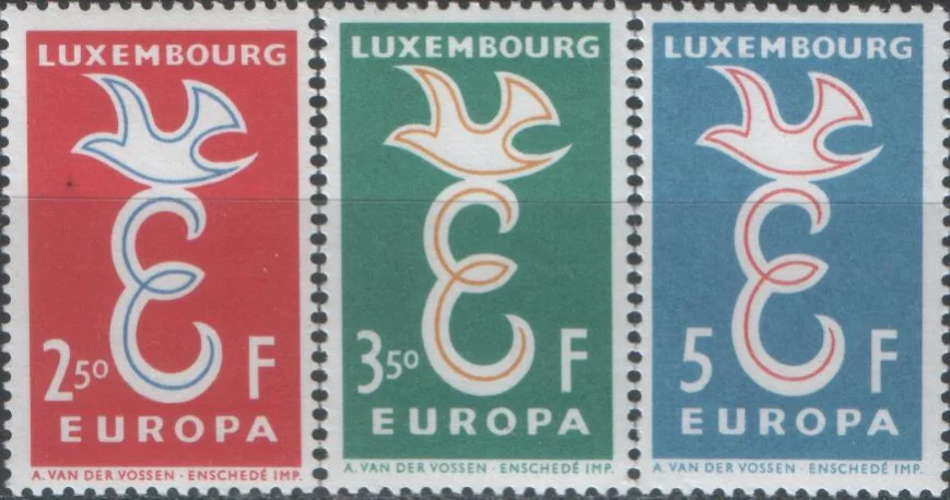 Люксембург - Европа 1958.